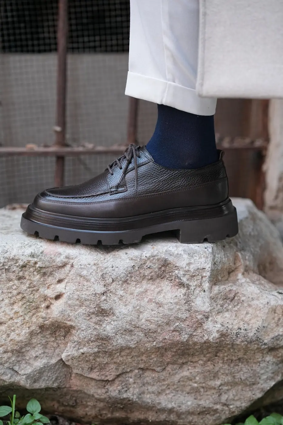 Brown Leather Shoes for Men — photograph 5