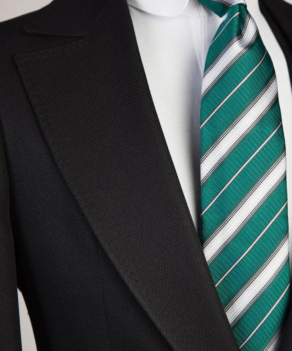 Men's Classic Suit -3 Piece Set -Black — photograph 2
