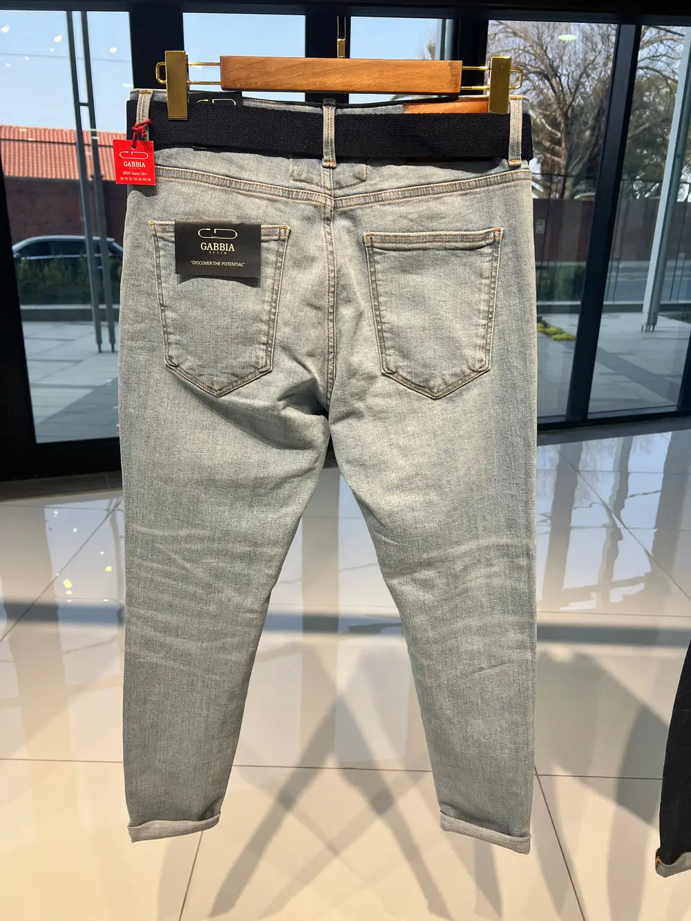 Men's Jeans Light Blue — photograph 2