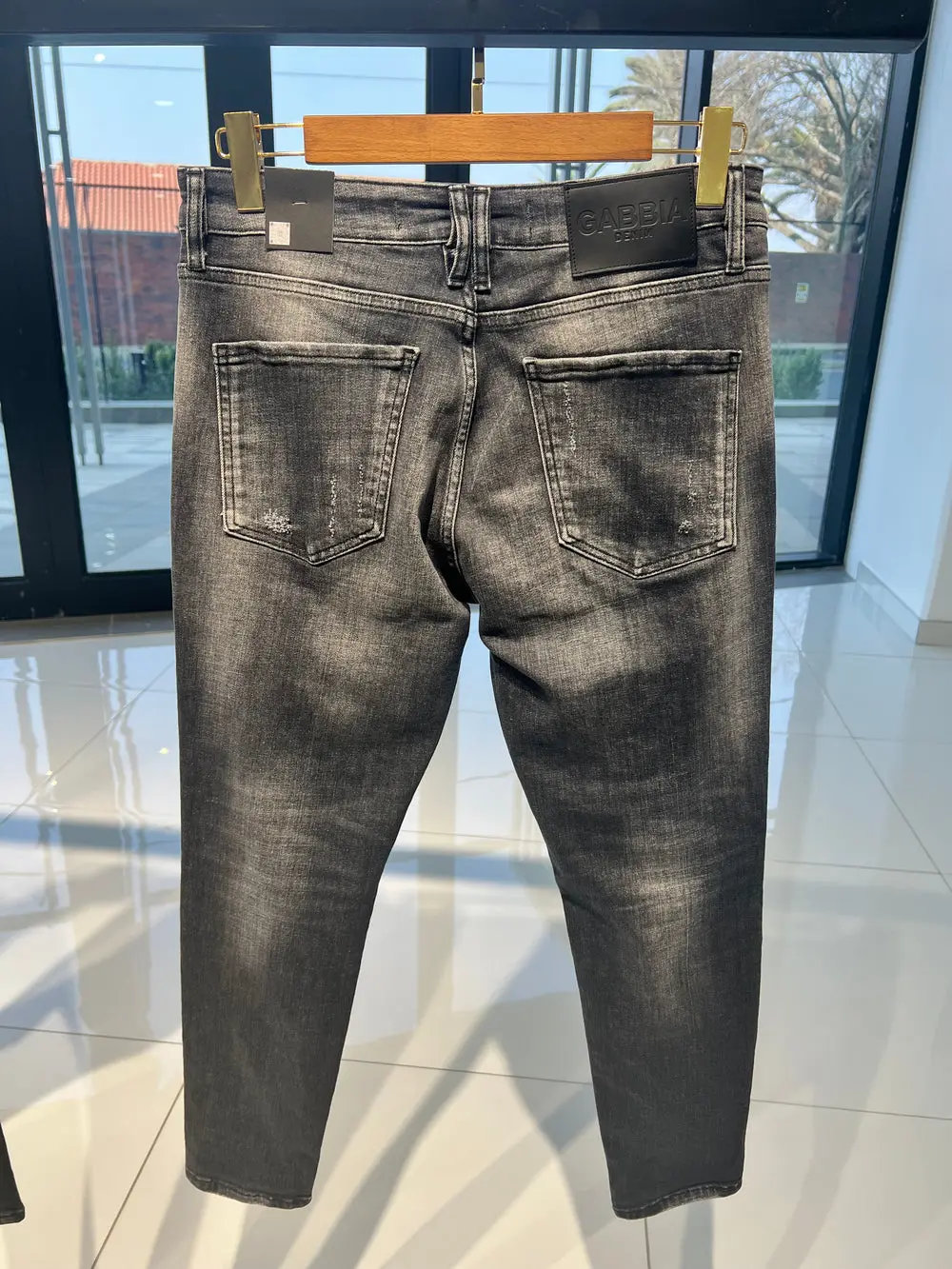 Men's Jeans Grey/Black — photograph 2