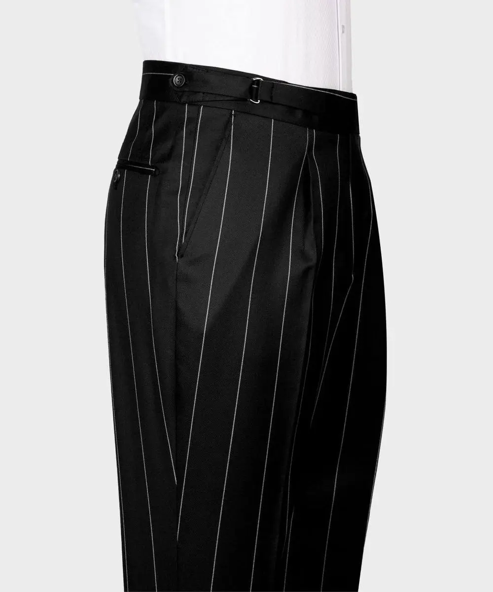 Men's Suit -2 Piece Double Breasted Stripy — photograph 4