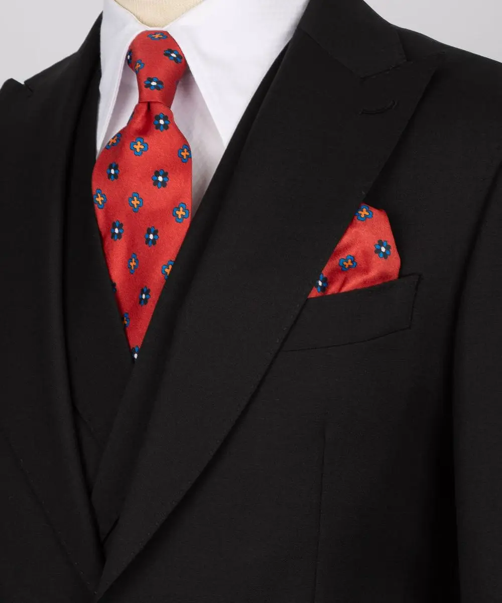 Men's Suit Set, %100 Wool, Black — photograph 2