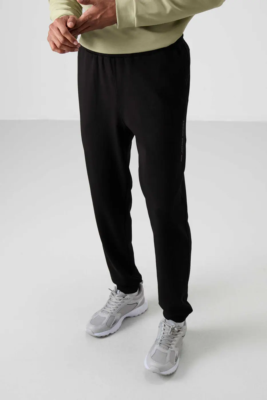 Men's Green-Black Soft Fit Tracksuit Set — photograph 4