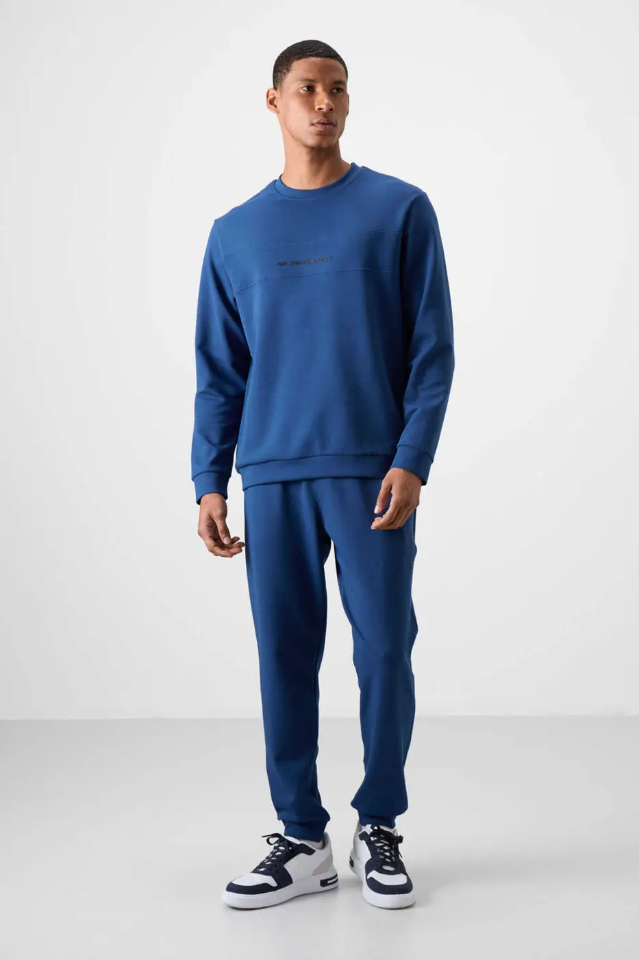 Men's Parliament Blue Soft Fit Tracksuit Set — photograph 4