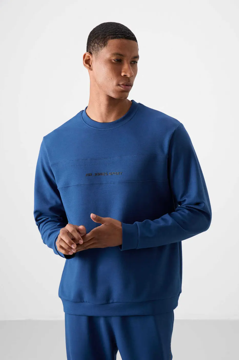 Men's Parliament Blue Soft Fit Tracksuit Set — photograph 5