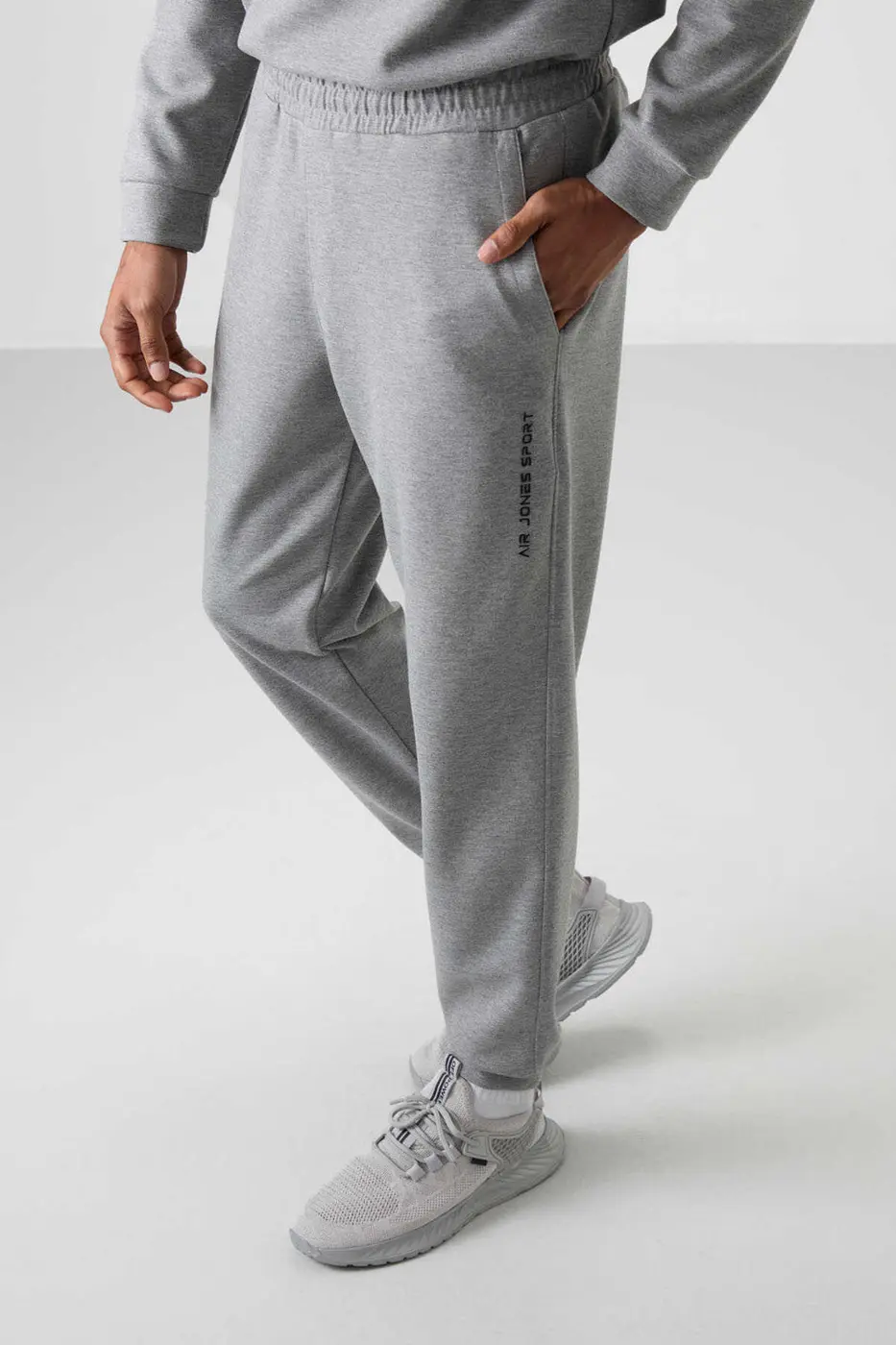 Men's Grey Soft Fit Tracksuit Set — photograph 5