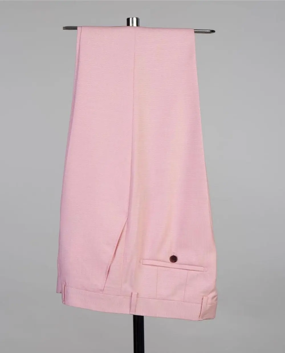 Shawl Design Satin Lapel Pink Tuxedo — photograph 4