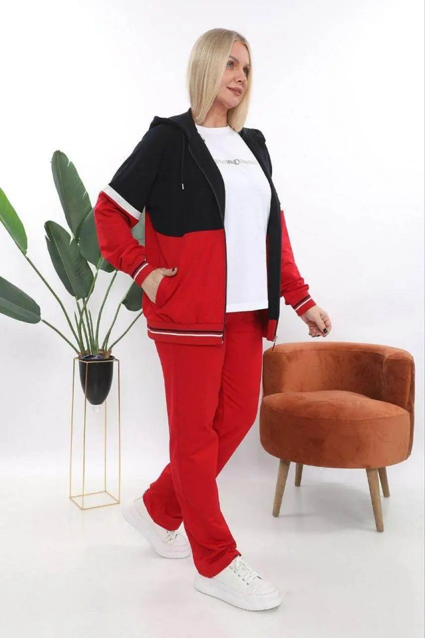 Women's 3-Piece Tracksuit Set — photograph 3