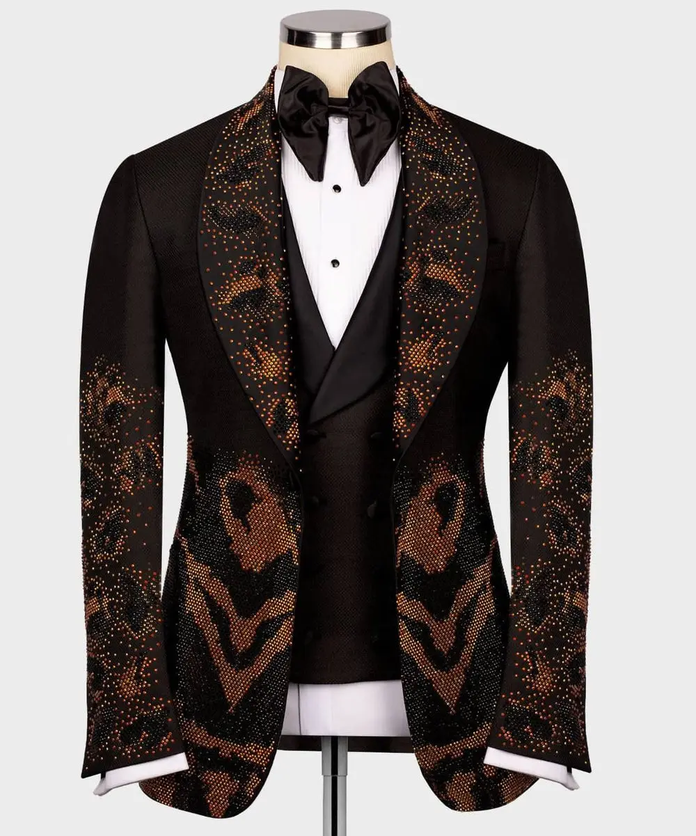 Men's 3 Piece Tuxedo Specially Designed — photograph 1