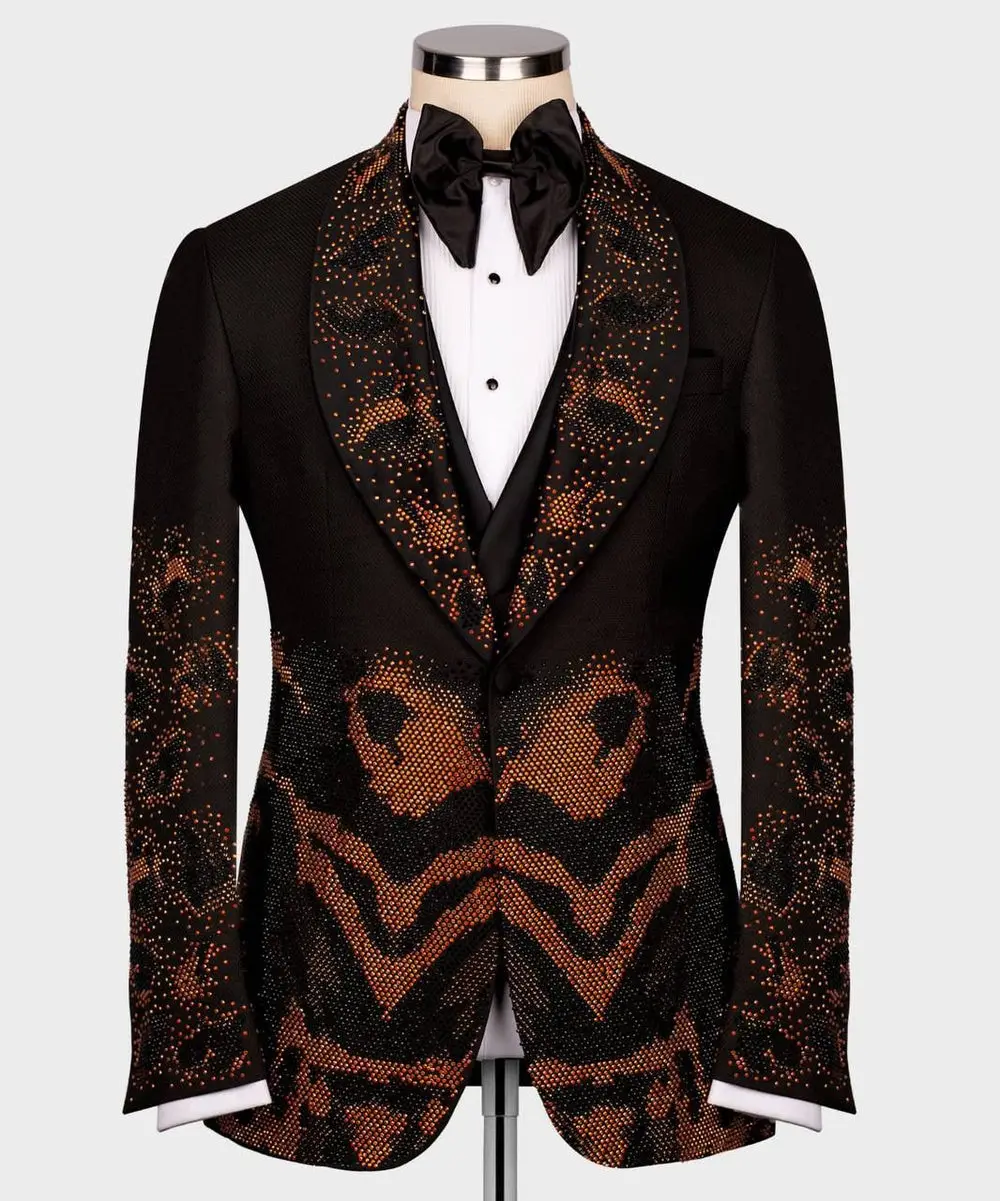 Men's 3 Piece Tuxedo Specially Designed — photograph 4