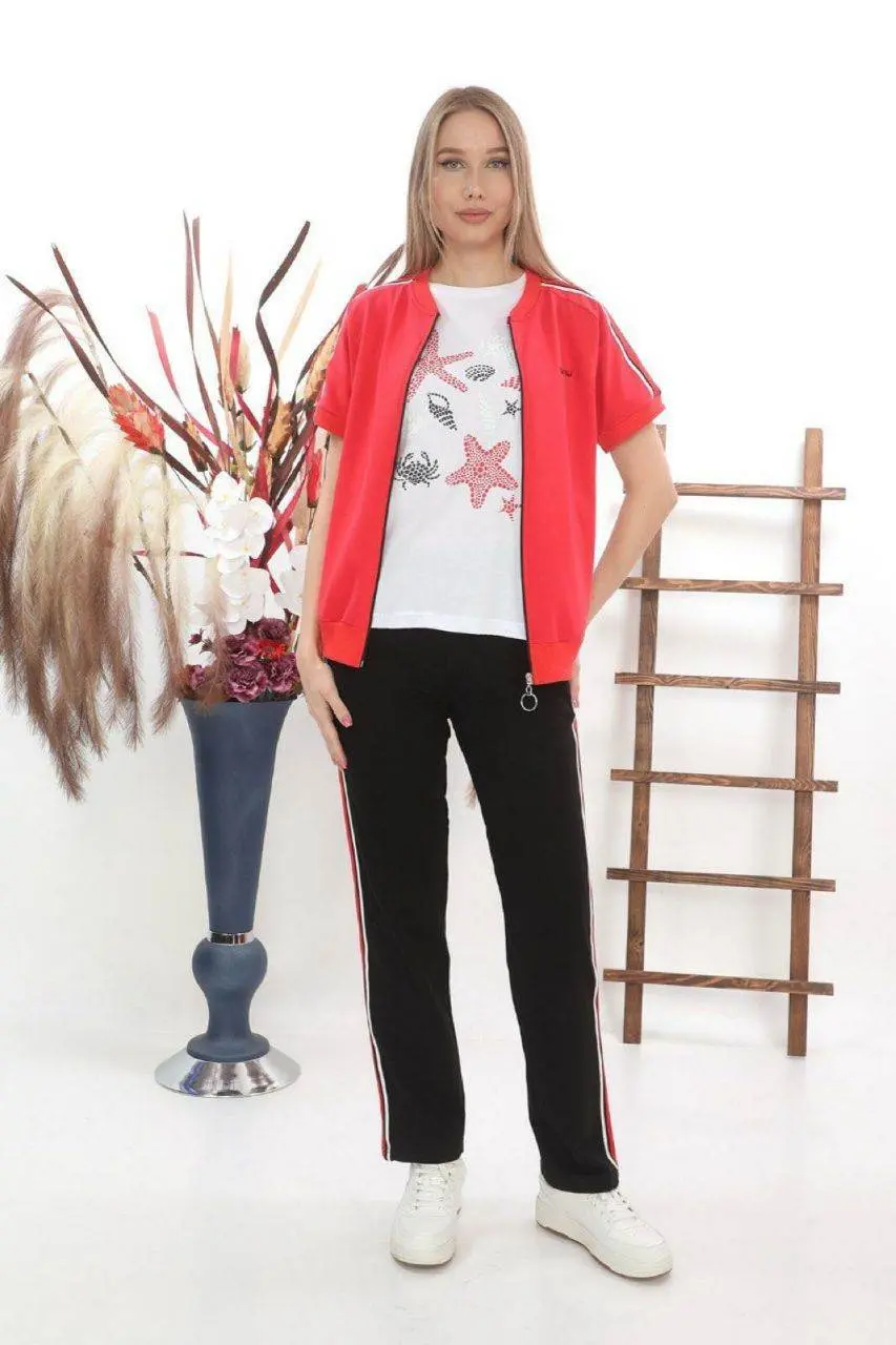 Women's 3-Piece Tracksuit Set — photograph 1